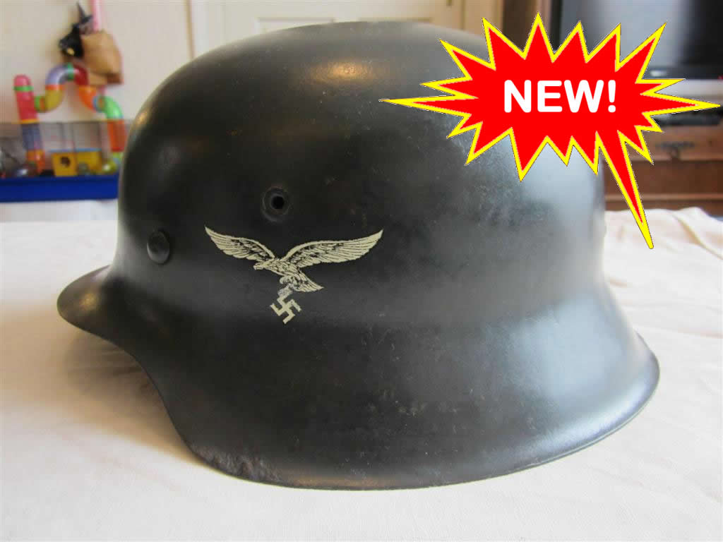 WW2 German M42 Luft Helmet - Size 61